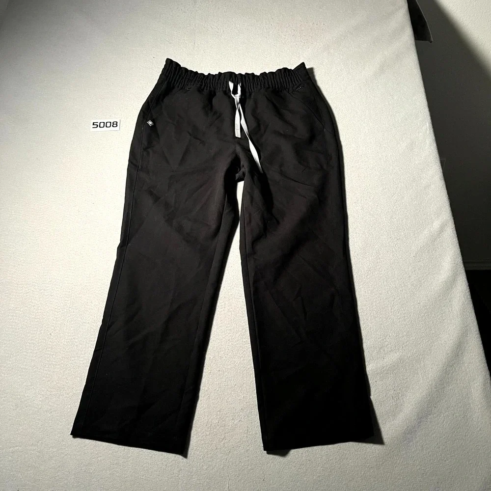 Figs Technical Collection Scrub‎ Pants Mens 32 Black Drawstring Nurse Medical